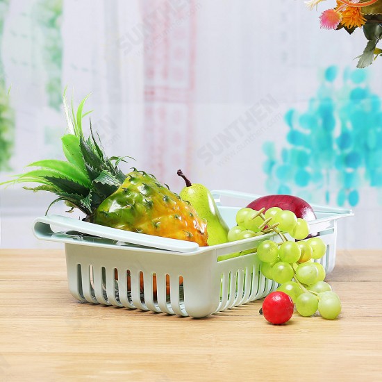 Refrigerator Plastic Storage Rack Basket Food And Beverage Drawer Storage Box Kitchen