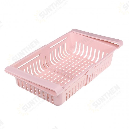 Refrigerator Plastic Storage Rack Basket Food And Beverage Drawer Storage Box Kitchen