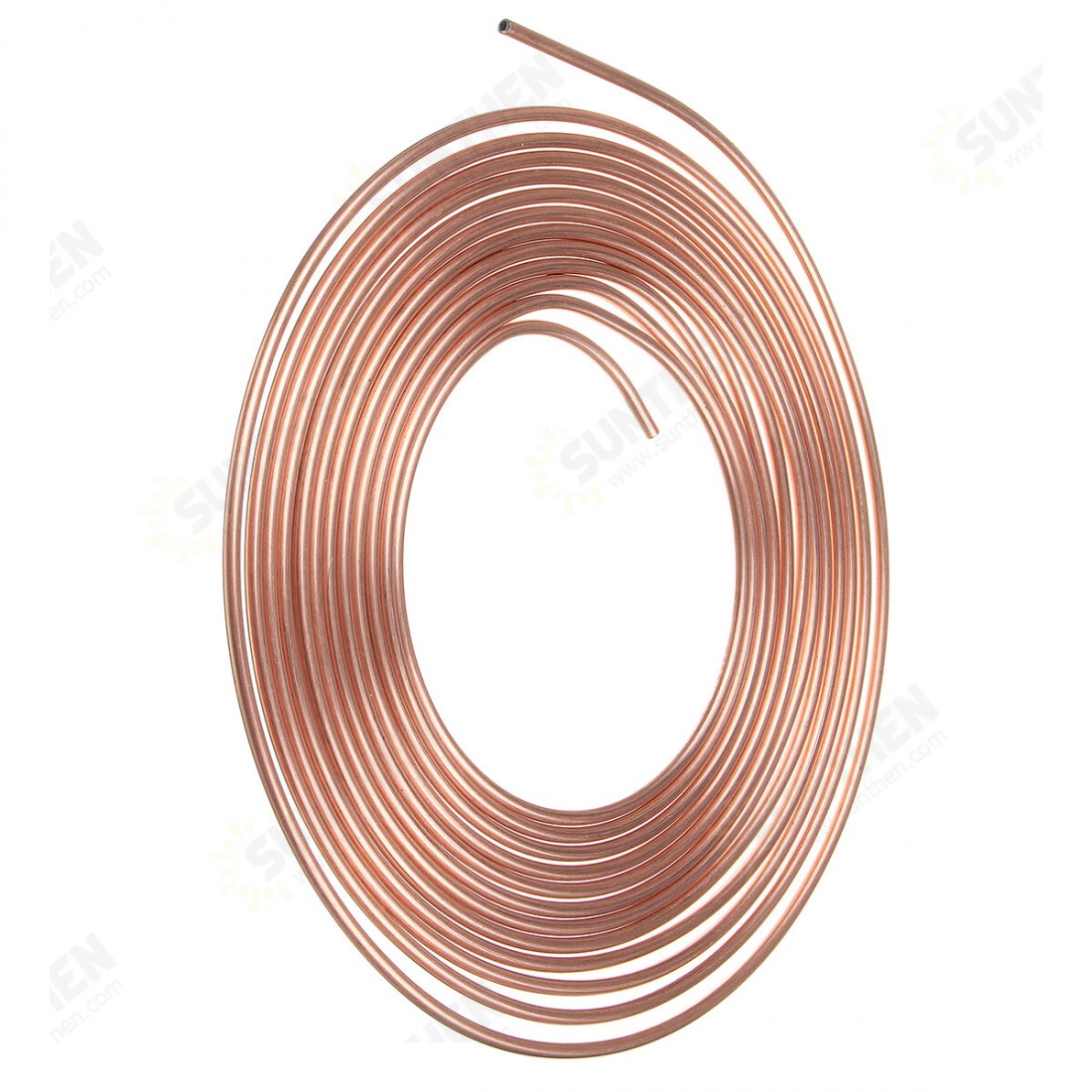 Roll Copper Steel 25 ft. 3/16inch Brake Line Pipe Tubing with 20 Pcs