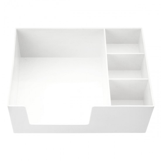 Single/Double Top/Bottom/Tiers Desktop Plastic Organizer Makeup Cosmetic Storage Box