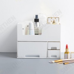 Single/Double Top/Bottom/Tiers Desktop Plastic Organizer Makeup Cosmetic Storage Box Single/Double Top/Bottom/Tiers Desktop Plastic Organizer Makeup Cosmetic Storage Box