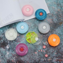 Small Pill Container Portable Plastic Travel Purse Pill Box Case Organizer 8 Colors Small Pill Container Portable Plastic Travel Purse Pill Box Case Organizer 8 Colors