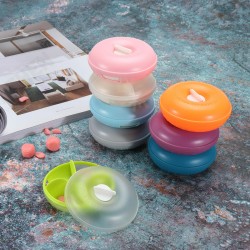 Small Pill Container Portable Plastic Travel Purse Pill Box Case Organizer 8 Colors Small Pill Container Portable Plastic Travel Purse Pill Box Case Organizer 8 Colors