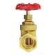 1/2inch 3/4inch 1inch Brass Manual Gate Valves G Female Thread Water Flow Valve