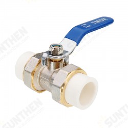 3/4inch 1inch 1-1/4inch PPR Brass Ball Valve Heat Fusion Double Union Socket Plumbing Fitting 3/4inch 1inch 1-1/4inch PPR Brass Ball Valve Heat Fusion Double Union Socket Plumbing Fitting