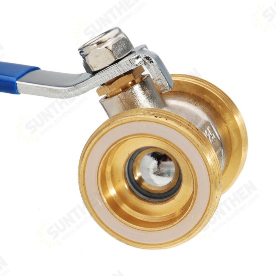 3/4inch 1inch 1-1/4inch PPR Brass Ball Valve Heat Fusion Double Union Socket Plumbing Fitting