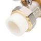 3/4inch 1inch 1-1/4inch PPR Brass Ball Valve Heat Fusion Double Union Socket Plumbing Fitting