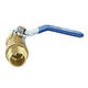 3/8inch 1/2inch 3/4inch Brass Ball Valves Two Piece Inline Lever Handle BSP Male x Female Thread