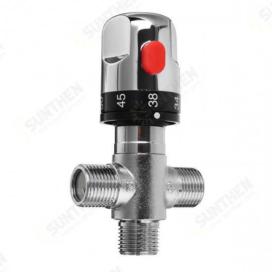 Thermostatic Control Shower Sink Valve Bath Tub Shower Faucet Mixer Water Tap