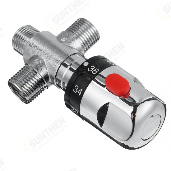 Thermostatic Control Shower Sink Valve Bath Tub Shower Faucet Mixer Water Tap