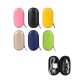 Universal PU Box Storage Package Case Oval Shape for Finger Spinner Data Cable Charger Earphone