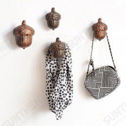 Vintage Resin Pincone Hanger Wall Mount Home Bathroom Cloth Towel Hanging Storage Holder Vintage Resin Pincone Hanger Wall Mount Home Bathroom Cloth Towel Hanging Storage Holder