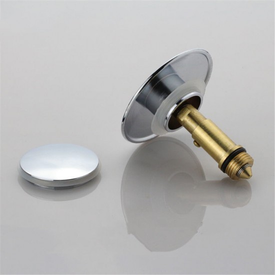 Wash Basin Spring Drain Filter Universal Stainless Steel Push-Type Spring Core Leaking Plug Accessories Kitchen Sink Seal Draine