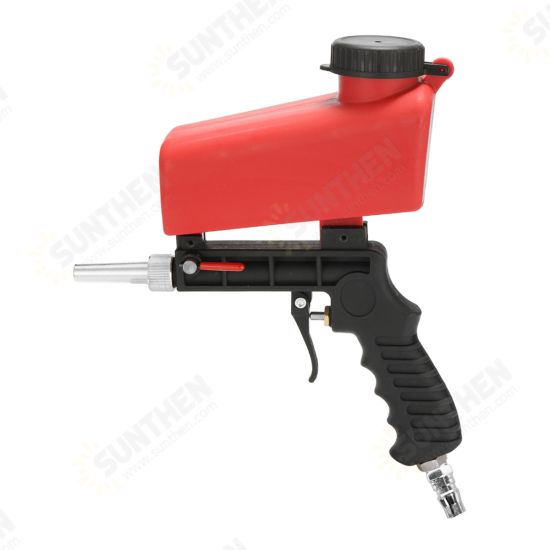 Portable Gravity Pneumatic Sandblaster Sprayer Tool Sandblasting Machine Removing Spot Rust