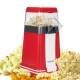 SK-289 Popcorn Maker 1200W Powerful Electric Popcorn Machine with Anti-slip Foot Pad Easy Operation, Less Oil