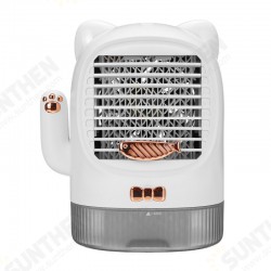 3 in 1 Mini USB Sterilizing Humidifying Air Cooler Lucky Cat Charging Air Conditioner Desktop Air Cooler Small Fan 3 in 1 Mini USB Sterilizing Humidifying Air Cooler Lucky Cat Charging Air Conditioner Desktop Air Cooler Small Fan