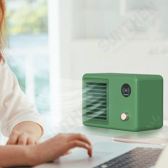 400ml Air Conditioner 3 Speed 7 Color Light 2000mAh Mini USB Air Fan Water-cooled Spray Fan 400ml Air Conditioner 3 Speed 7 Color Light 2000mAh Mini USB Air Fan Water-cooled Spray Fan