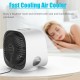 5V Desktop Air Cooler Air Conditioner Fan 300ML 3 Gears Personal USB Desk Fan Cooling Fan for Home Office