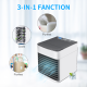 BT-05 Mini Portable Multi-function Spray Air Cooler Household Fan USB Cooling Air Conditioner Dormitory Humidifier Electric Cooling Fan