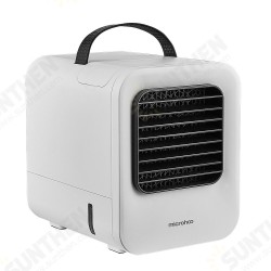 MH02D Portable USB Air-Conditioning 4000mAh Built-in Battery 2.5m/s Cooling Fan Negative Ion Purifier Air Cooler Stepless Speed Regulation for Home Office MH02D Portable USB Air-Conditioning 4000mAh Built-in Battery 2.5m/s Cooling Fan Negative Ion Purifier Air Cooler Stepless Speed Regulation for Home Office