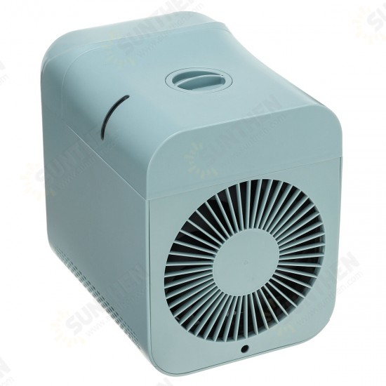 Mini Portable Air Conditioner Fan Noiseless Evaporative Air Humidifier Personal Space Air Conditioner Mini Cooler,3 Gear Speed, LED Touch screen buttons, Office Cooler Humidifier & Purifier