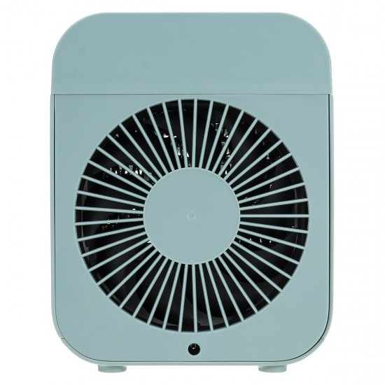 Mini Portable Air Conditioner Fan Noiseless Evaporative Air Humidifier Personal Space Air Conditioner Mini Cooler,3 Gear Speed, LED Touch screen buttons, Office Cooler Humidifier & Purifier