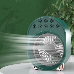 Portable USB Desktop Air Conditioner Negative Ion Spray Cooling Fan 3 Gear Adjustable Evaporative Humidifier for Home Office Travel Portable USB Desktop Air Conditioner Negative Ion Spray Cooling Fan 3 Gear Adjustable Evaporative Humidifier for Home Office Travel