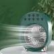 Portable USB Desktop Air Conditioner Negative Ion Spray Cooling Fan 3 Gear Adjustable Evaporative Humidifier for Home Office Travel