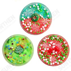 100ML Christmas Cloud Slime Squishy Scented Stress Clay Kids Toy Sludge Cotton Mud Plasticine Gifts 100ML Christmas Cloud Slime Squishy Scented Stress Clay Kids Toy Sludge Cotton Mud Plasticine Gifts
