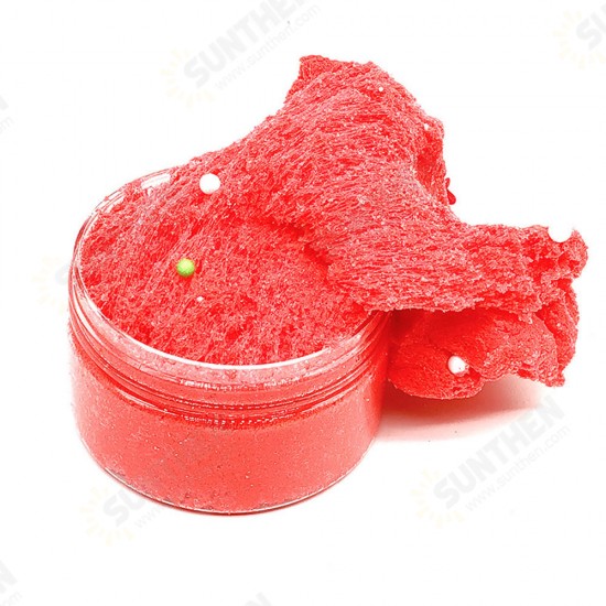 100ML Christmas Cloud Slime Squishy Scented Stress Clay Kids Toy Sludge Cotton Mud Plasticine Gifts