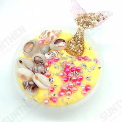 100ML Mermaid Slime Crystal Mud Cotton Fishtail Gift Stress Reliever 100ML Mermaid Slime Crystal Mud Cotton Fishtail Gift Stress Reliever