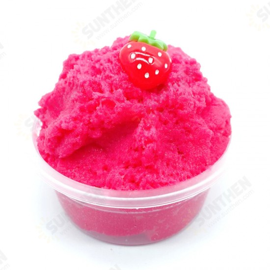 120ML Fruit Slime Brushed Crystal Cotton Clay Decompression DIY Gift Stress Reliever