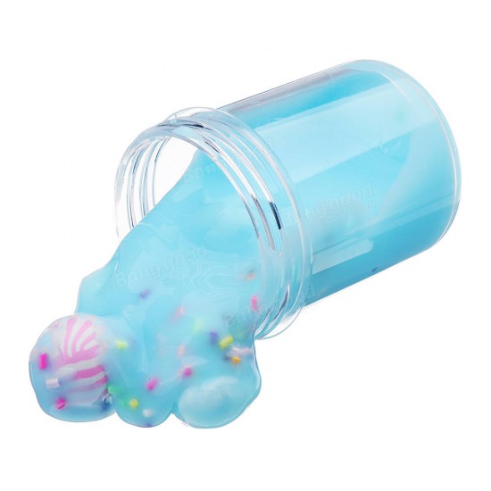 120ML Puff Slime Lollipop Cotton Mud DIY Gift Toy Stress Reliever
