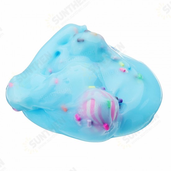 120ML Puff Slime Lollipop Cotton Mud DIY Gift Toy Stress Reliever