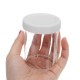 120ML White Cover Hard Round Empty Bottle For Slime Crystal Mud DIY Handmade Accessories