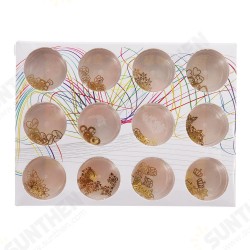 12PCS/Set Handmade Slime DIY Material Colorful Beads Fruit Slice Soft Ceramic Granules Pearl Powder 12PCS/Set Handmade Slime DIY Material Colorful Beads Fruit Slice Soft Ceramic Granules Pearl Powder