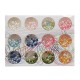 12PCS/Set Handmade Slime DIY Material Colorful Beads Fruit Slice Soft Ceramic Granules Pearl Powder