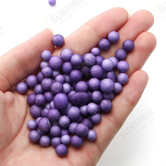 2000PCS 7-9mm DIY Slime Foam Balls Decor Accessories Styrofoam Bead Balls