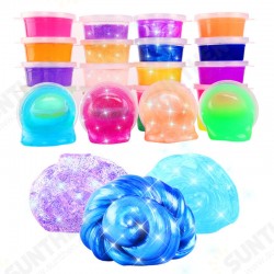 24PCS Colorful Crystal Mud Non Toxic Slime Mud Toys Pinata Luminous Ramen Soil DIY Environmental Toy 24PCS Colorful Crystal Mud Non Toxic Slime Mud Toys Pinata Luminous Ramen Soil DIY Environmental Toy