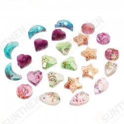 24Pcs Clear Pearl Crystal Mud Slime Plasticine Jelly Clay DIY Relief Stress Toys 24Pcs Clear Pearl Crystal Mud Slime Plasticine Jelly Clay DIY Relief Stress Toys