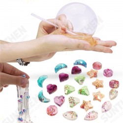 24Pcs Clear Pearl Crystal Mud Slime Plasticine Jelly Clay DIY Relief Stress Toys 24Pcs Clear Pearl Crystal Mud Slime Plasticine Jelly Clay DIY Relief Stress Toys