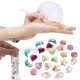 24Pcs Clear Pearl Crystal Mud Slime Plasticine Jelly Clay DIY Relief Stress Toys