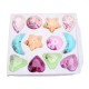 24Pcs Clear Pearl Crystal Mud Slime Plasticine Jelly Clay DIY Relief Stress Toys