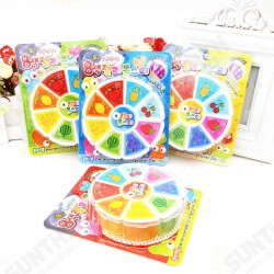 3D Fruit Slime 8 Colors DIY Crystal Jelly Clay Rubber Mud Intelligent Hand Gum Plasticine Toy Gift 3D Fruit Slime 8 Colors DIY Crystal Jelly Clay Rubber Mud Intelligent Hand Gum Plasticine Toy Gift