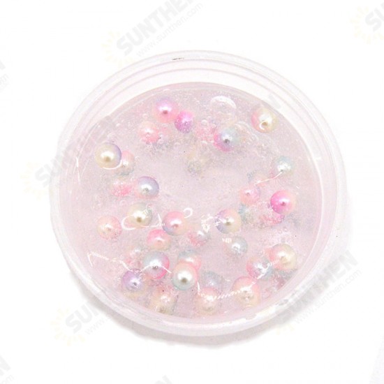 4PCS Slime Pearl Star Glitter Simulated Crystal Mud Jelly Plasticine Stress Relief Gift Toy