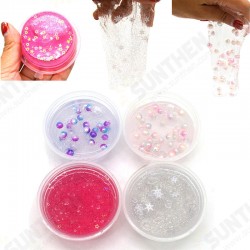 4PCS Slime Pearl Star Glitter Simulated Crystal Mud Jelly Plasticine Stress Relief Gift Toy 4PCS Slime Pearl Star Glitter Simulated Crystal Mud Jelly Plasticine Stress Relief Gift Toy