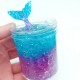 60ML Fishtail Slime Toy For Children Crystal Decompression Mud DIY Gift Stress Reliever