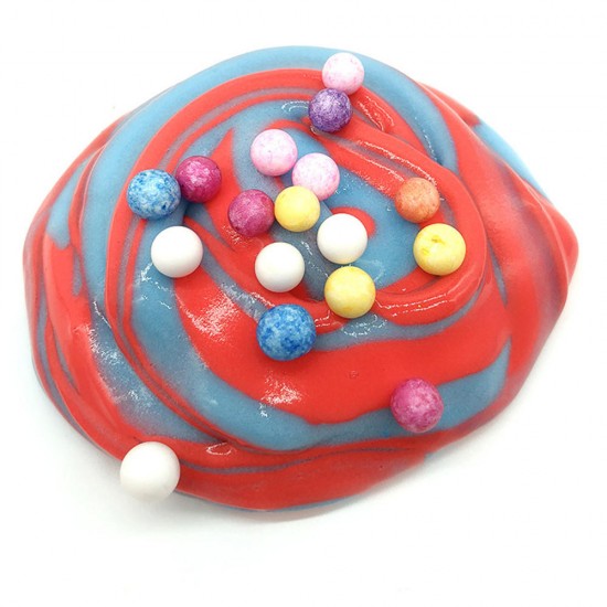 60ML Multicolor Cotton Plasticine Slime Mud DIY Gift Toy Stress Reliever