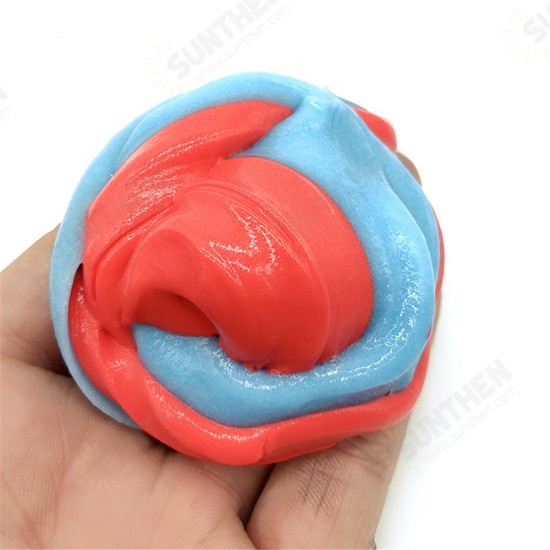 60ML Multicolor Cotton Plasticine Slime Mud DIY Gift Toy Stress Reliever