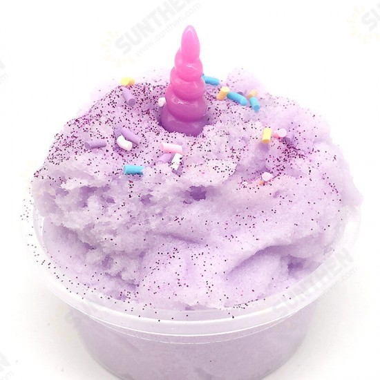 60ML Slime Brushed Mud Unicorn Crystal Clay Decompression Plasticine Toys